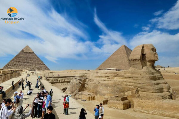 Giza Pyramids and Saqqara Day Trip from Hurghada with Private Guide and Lunch