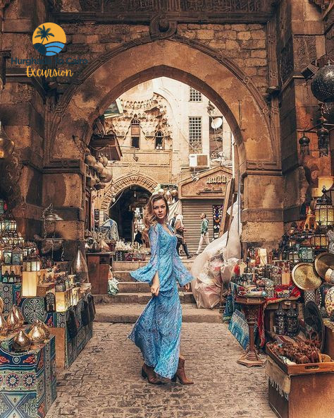 Khan El Khalili Bazaar Lanterns And Spices